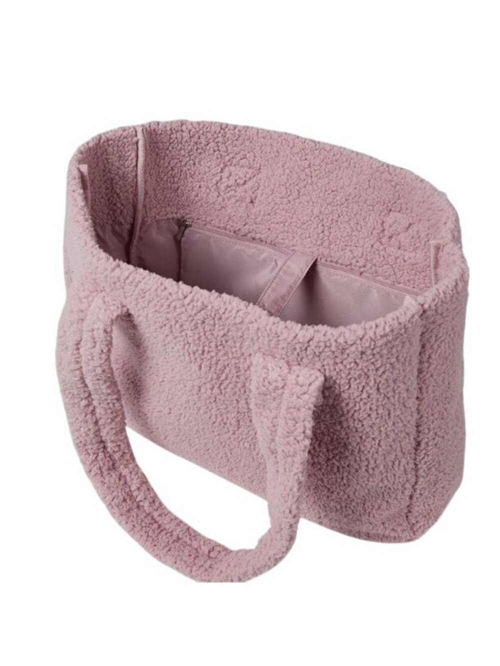 Sherpa Soft Cozy Tote Pink - Picture 4 of 10